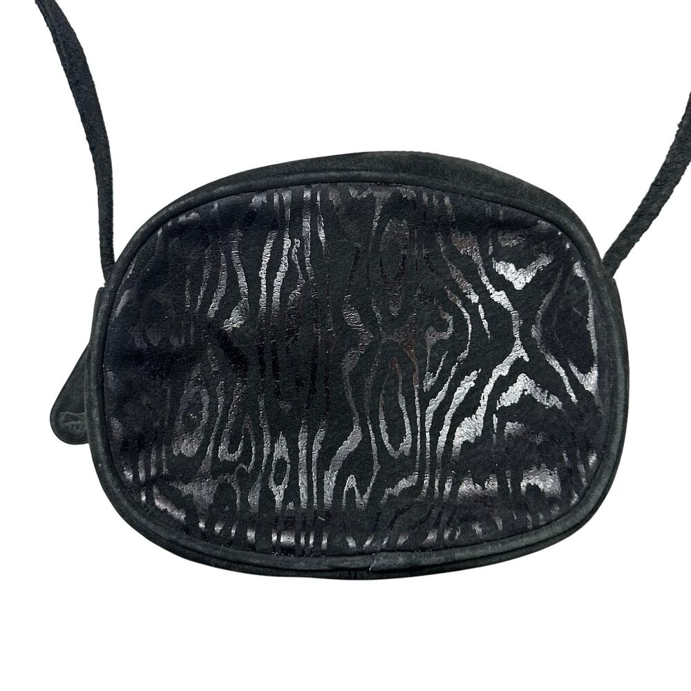 Aspects Vintage Black Zebra Animal Print Bag